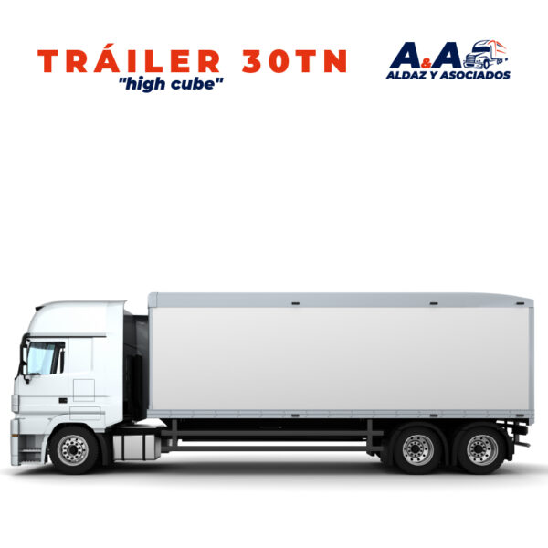Trailer "high cube" 30TN