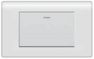 INTERRUPTOR SIMPLE BLANCO