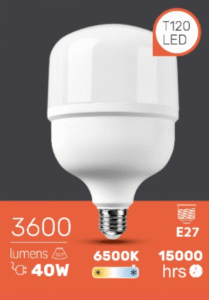 LED T BULB 40W 6500K