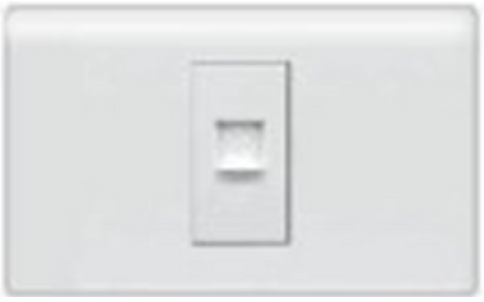 LAN SOCKET RJ45, BLANCO