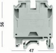 Bornera Riel Tornillo JHDK - 16