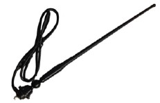 Antena caucho negra universal JBA 413