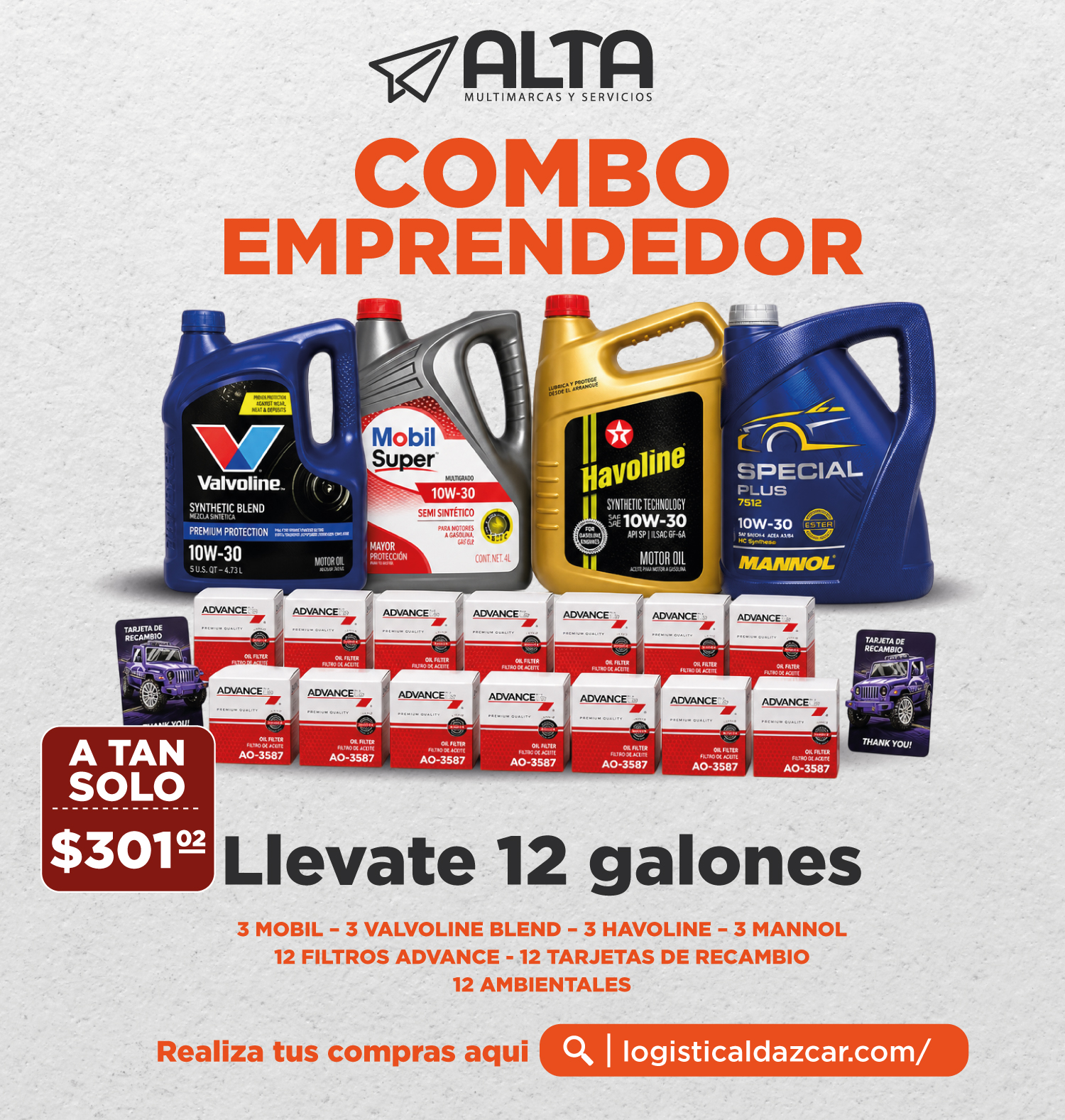 Combo emprendedor