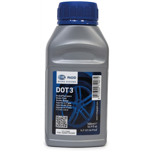 Liquido de frenos DOT 3 HELLA
